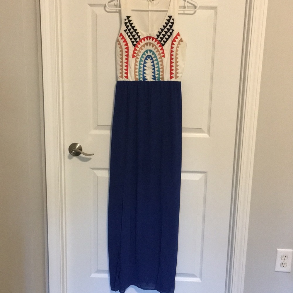 Blue Maxi Dress